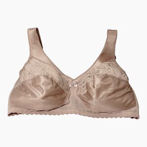 Glamorise Bra 40D Full Coverage 1000 MagicLift Support Bra Wireless Beige